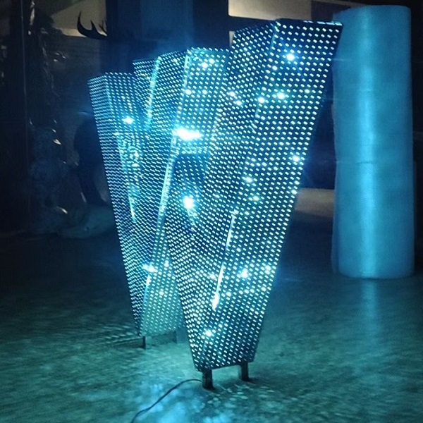 304 Stainless Steel Mirror Finish LED Letter Art Sculpture